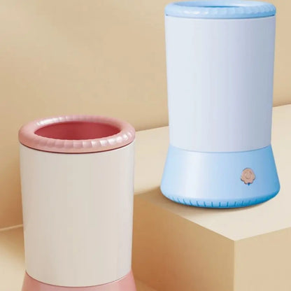 Automatic Electric Dog Paw Cleaner | USB Rechargeable, 2-Speed 360° Rotating Bristles — Portable Muddy Paw Wash Cup for Dogs & Cats